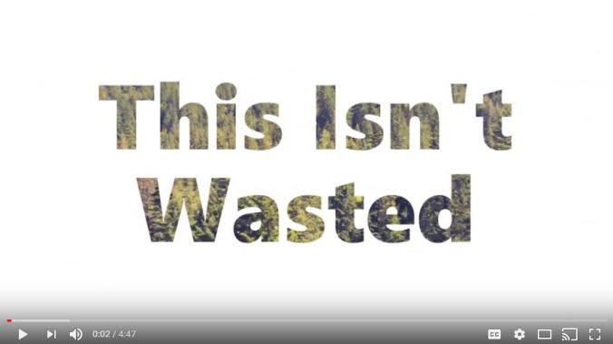 youtube link this isnt wasted